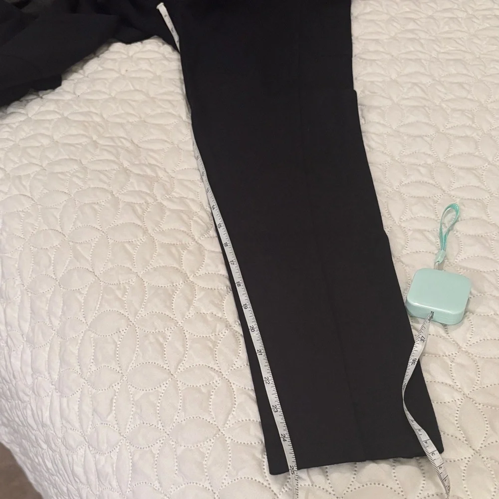 Lou & Grey For Loft Black and Gray Leggings Set set of 2 Pull On Stretch Sz Med - Picture 10 of 11